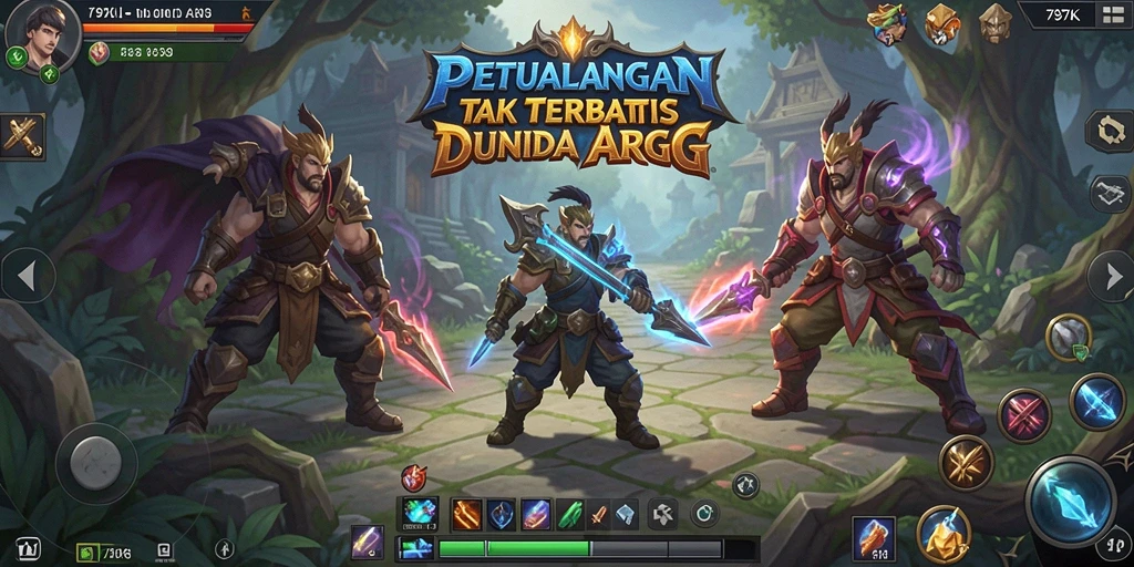 Gameplay menakjubkan dalam 797K yang penuh petualangan ARPG.