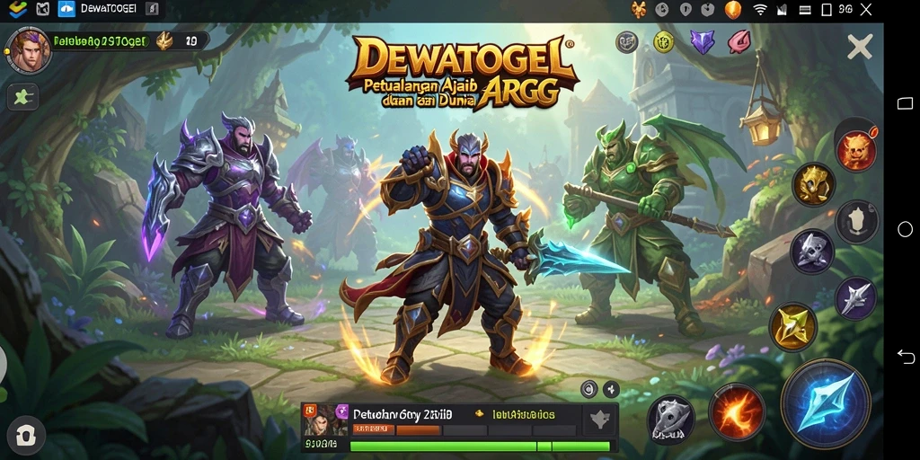 Gameplay intens di DEWATOGEL, tunjukkan skillmu dan jelajahi dunia magis.