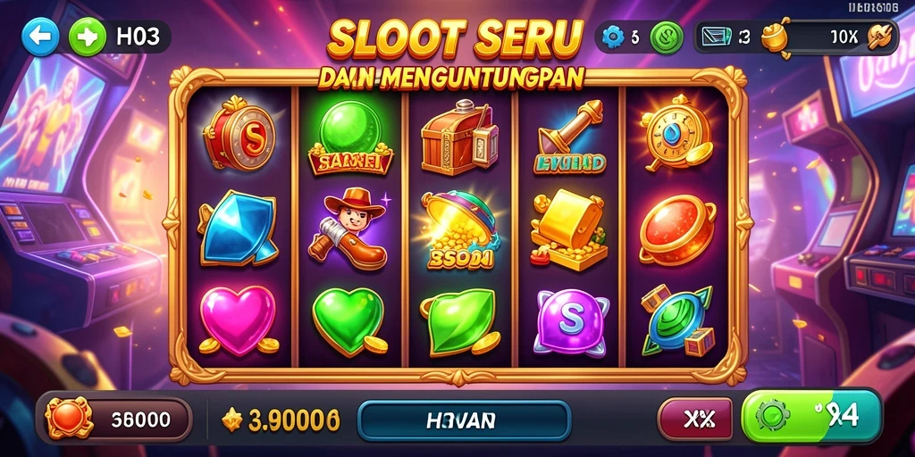 Screenshot H03 menampilkan gameplay Slot yang seru dan interaktif.