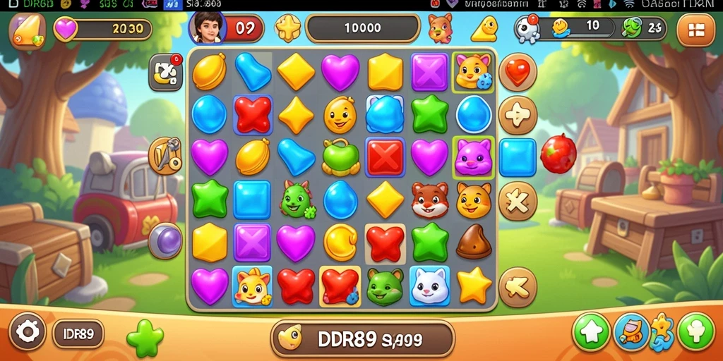 Gameplay seru dan penuh warna dalam IDR89.