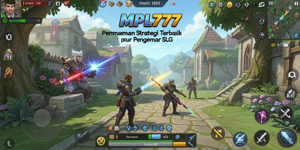 Screenshot MPL777 menampilkan aksi seru dalam pertempuran strategi SLG.