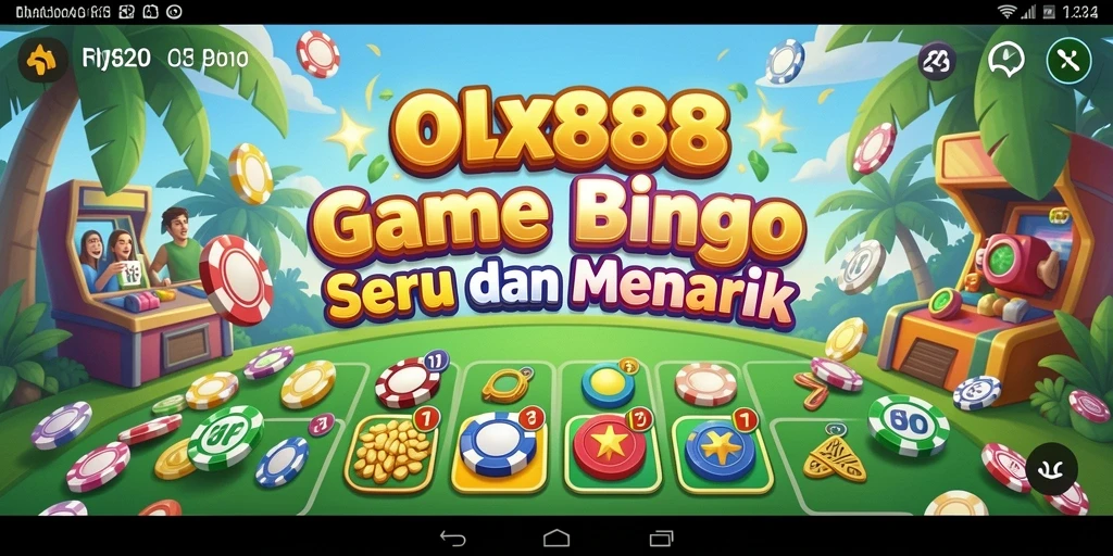 Tampilan gameplay seru dan interaktif dari OLX888 Bingo.