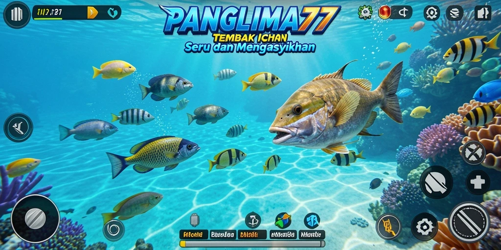 Tangkapan ikan yang seru di gameplay PANGLIMA77.