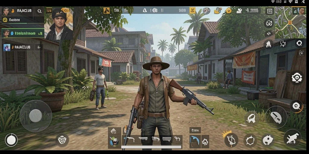 Tampilan gameplay RAJACLUB yang mengasyikkan dan interaktif.