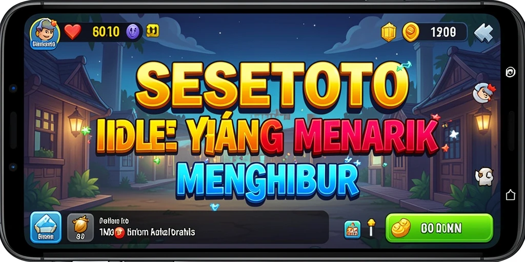 Tampilan gameplay SESETOTO yang menarik dan berbeda.