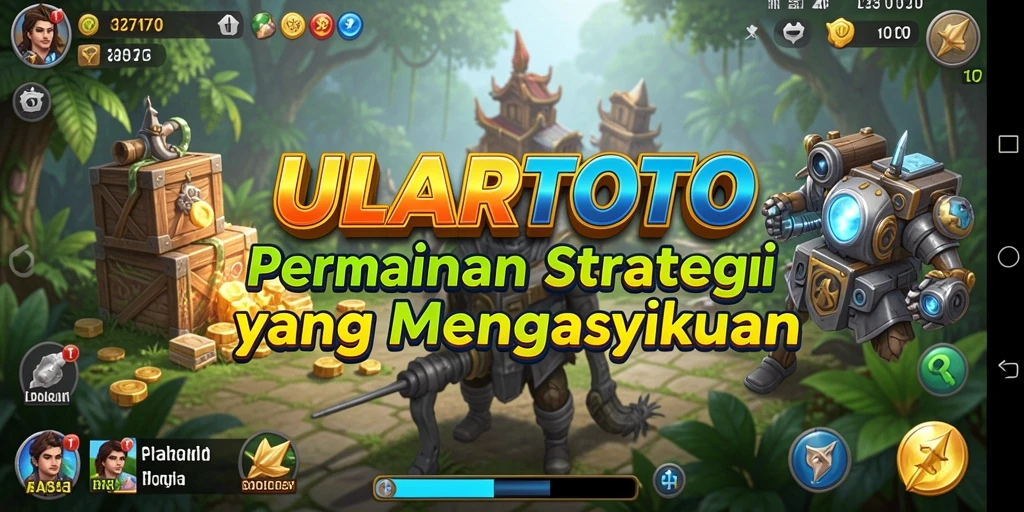 Tampilan menarik dari gameplay ULARTOTO dengan aksi strategis.