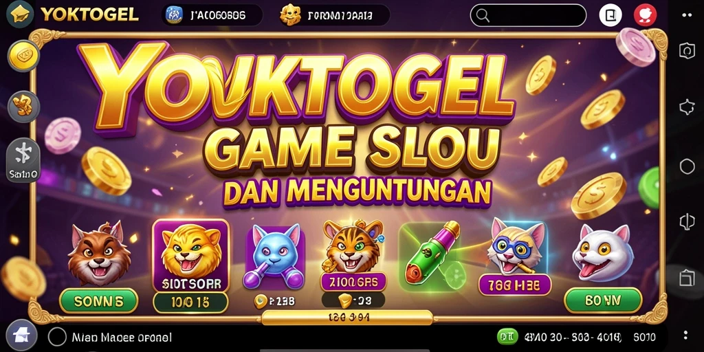 Tampilan seru dari gameplay YOKTOGEL yang menghibur dan menantang.