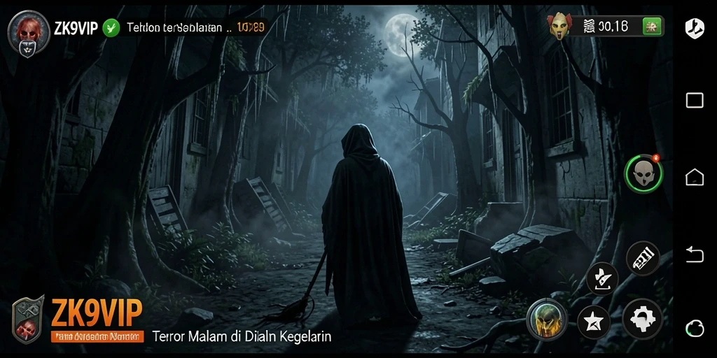 Gameplay mencekam dan penuh ketegangan di ZK9VIP.